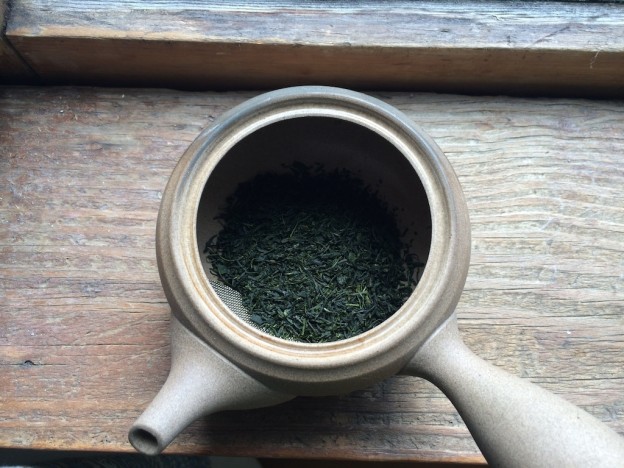 Preparing Japanese Tea